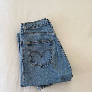 Levi’s Ribcage Straight Denim Jeans - size 24